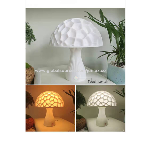 Achetez en gros Lampe Led Led 3d Champignon Lampe Usb Rechargeable Tactile  2 Couleurs éclairage De Luminaire Intérieur Chine et Lumière De Nuit Aux  Champignons à 12 USD