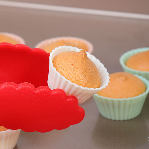 Mini Muffin Silicone Round Mold DIY Cupcake Cookies Fondant Baking