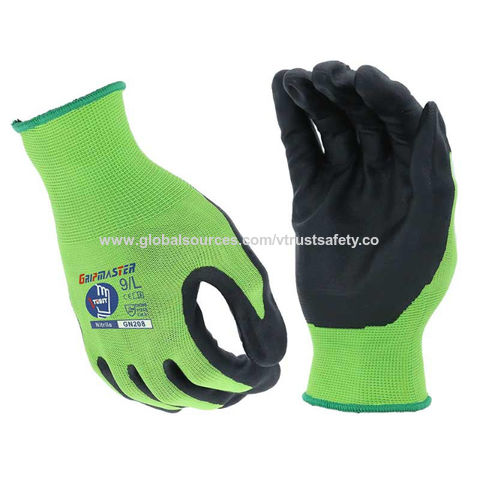 Achetez en gros Gants De Jardinage, Chine et Gants De Travail Enduits De  Palme En Nitrile à 5 USD