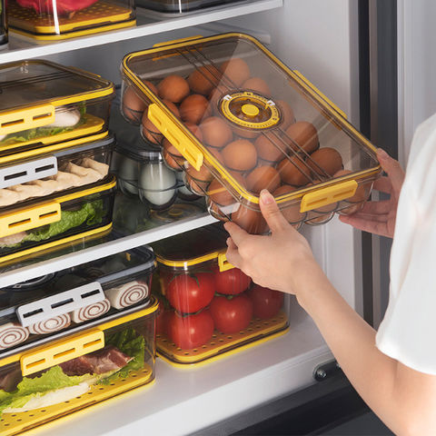 Boîte de rangement réfrigérateur 14 oeufs avec Couvercle