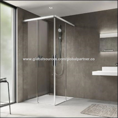 Buy Wholesale China Glass Shower Enclosures Free Standing Aluminum Alloy Custom Tempered Glass Shower Enclosure Tempered Glass At Usd 1 Global Sources