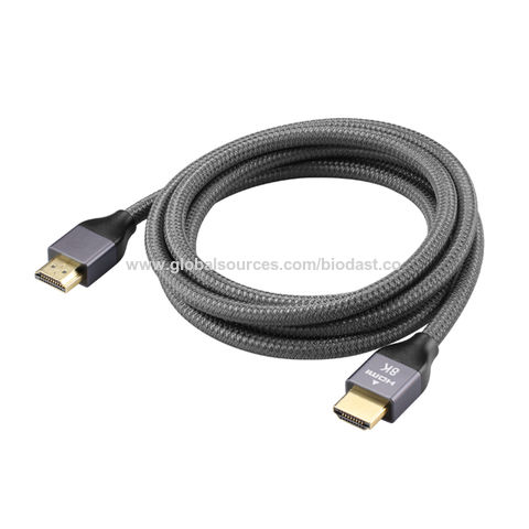 Buy Wholesale China 8k 48gbps 5 Meters Certified Ultra High Speed Hdmi Cable 4k@120hz @144hz Hdcp2.2 4:4:4 & Hdmi 2.1 Cable at USD 12.9 | Global Sources