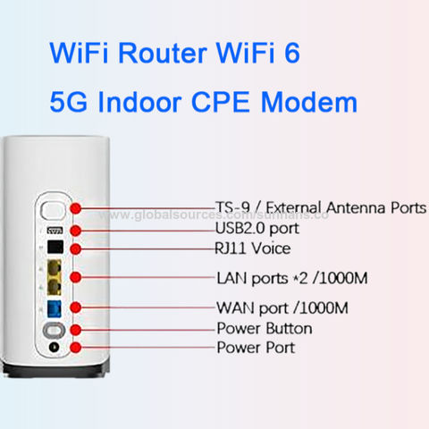 Portable Mini WiFi Router 5g LTE 4X4 MIMO WiFi6 5g LTE Router SIM