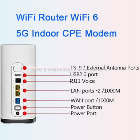 Routeur 5G portable d'origine avec emplacement pour carte SIM