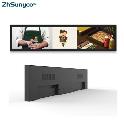 stretched bar lcd display factory
