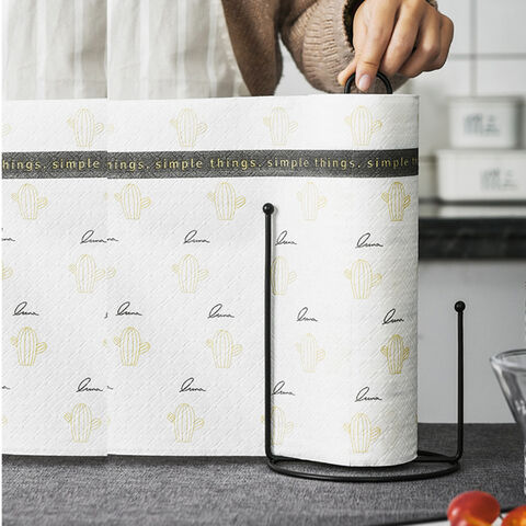 Papiertuchhalter, nordischer, vertikaler Küchenrollenhalter für Esstisch, Rollenpapierhalter