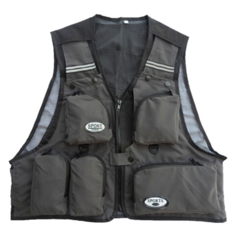 Buy Wholesale China Waterproof Mesh Fishing Vest With Windbreak, Easy To  Dry, Customized Designs Are Accepted ; & Outdoor Mesh Fishing Vest