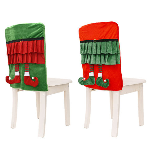 Fundas Navideñas para Sillas - Decoración Festiva para el Hogar - Cubiertas para Asientos for sale at factory direct price