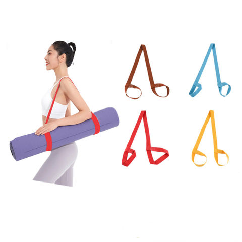 Buy Wholesale China Yoga Mat Strap Sling Adjustable Yoga Exercise Mat  Carrier Tie Strap Yoga Stretch Strap & Yoga Adjustable Mat Carrier Strap at  USD 0.7