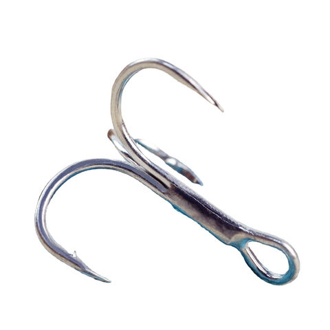 100pcs Treble Fishing Hooks Treble Fishing Hook For Freshwater And Saltwater  $12.38 - Wholesale China Treble Fishing Hook With Barbs at Factory Prices  from Good Seller Co., Ltd (2)