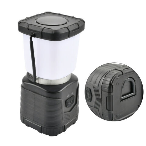 NEBO Twyst Flashlight/Lantern - 270 Lumen, 3-Mode LED, Black - IPROTEC