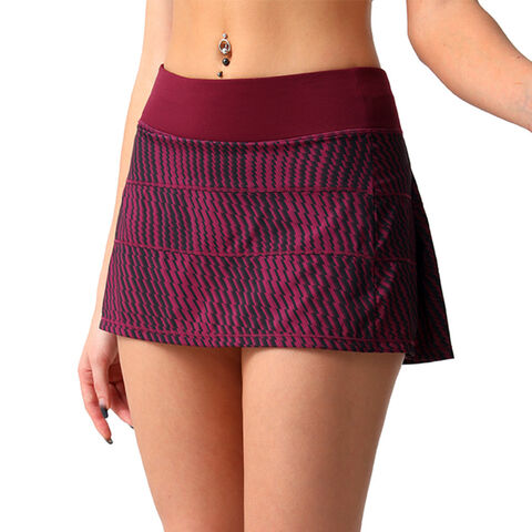 Bulk Buy China Wholesale Hot Selling Sports Skirt Solid Colors