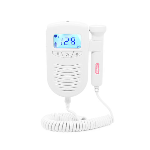 Moniteur Doppler Fœtal à Ultrasons, Doppler Fœtal Portable pour Femmes Enceintes