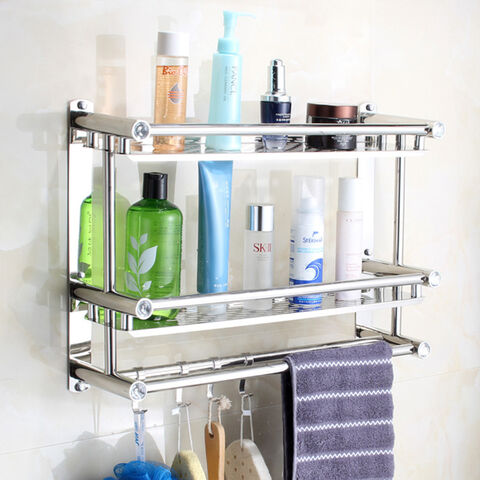 Buy Wholesale China Bath Towel Rack ,bathroom Punch-free Stainless ...