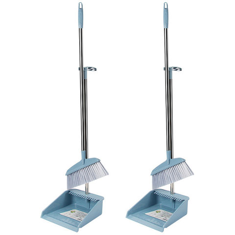 Buy China Wholesale Stand Store Upright Broom And Dustpan Set 35 Inch  Height For Use In Home Kitchen Office & Broom And Dustpan $1