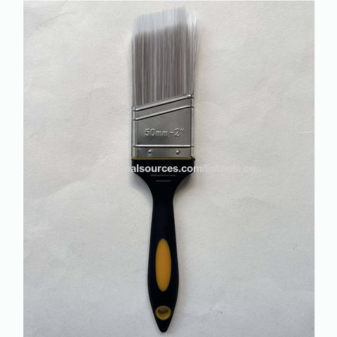 Buy Wholesale China 2 Inch Paint Brush With Yellow Rubber Handle Painting  Brush Wooden Brush & Painting Brush at USD 0.99