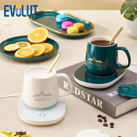 Buy Wholesale China Ceramic Coffee Cup Electric 55 Degree Usb