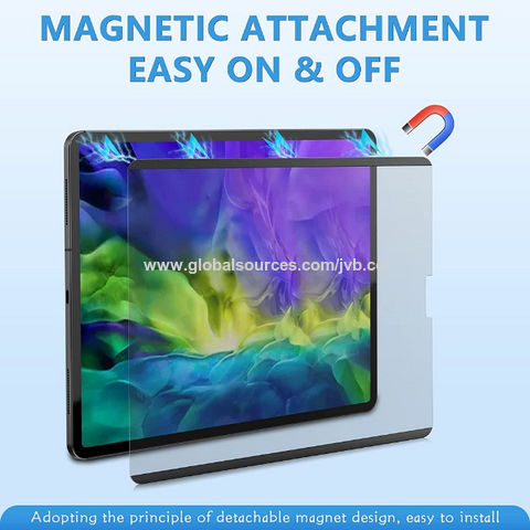 Buy Wholesale China Magnetic Paper Feel Screen Protector For Ipad 12.9 Air  3 4 5 10.2 10.5 10.9 Film Like Writing Paper & Clear Screen Protector For  Ipad at USD 4.25