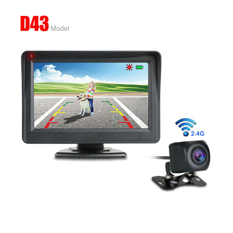 wireless camera for car front and back