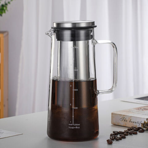 Chaleira de Vidro de Alta Qualidade para Água Quente, Chá e Café