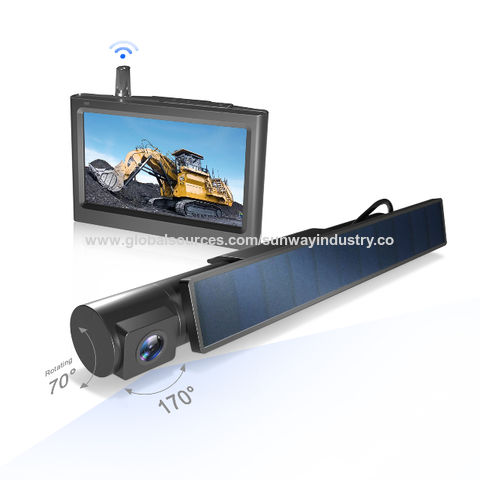 Good Night Vision Camera Parking System Us Licence Plate Totally Wireless  Solar Power - China Solar Power Car Camera, Solar Auto Camera