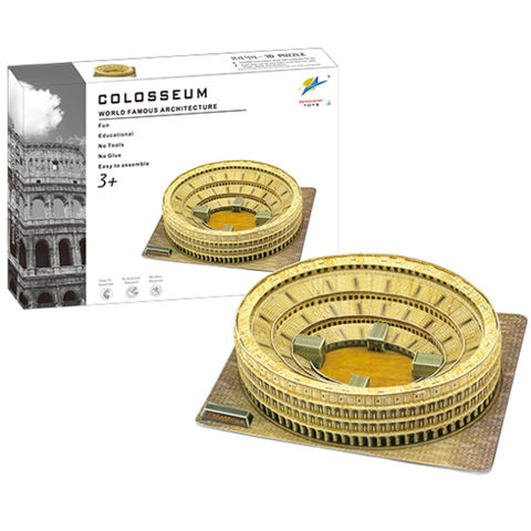 Buy Wholesale China 3d Toy Puzzle Game Colosseo Famous Building Model ...