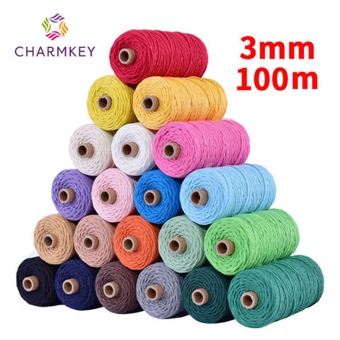 Factory Price Twist Braided 3mm 6mm Macrame Cord Cotton Ropes - China  Cotton Rope and Cotton price