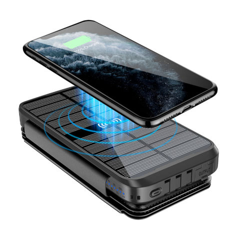 500000mAh Dual USB Portable Solar Battery Charger Solar Power Bank For  Phone USA