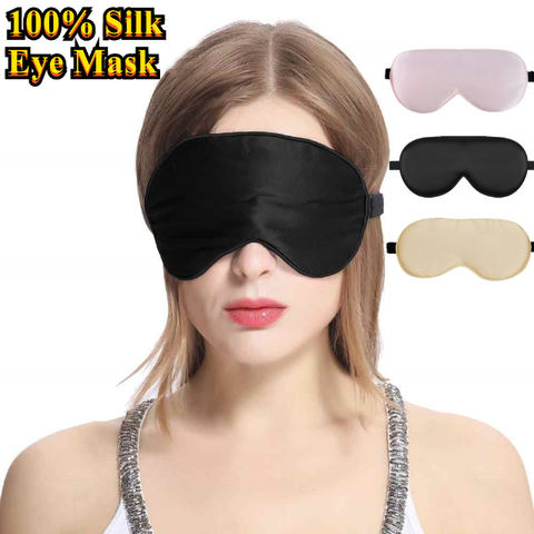 Buy Wholesale China 100% Natural Silk Sleeping Eye Patch Smooth Soft ...