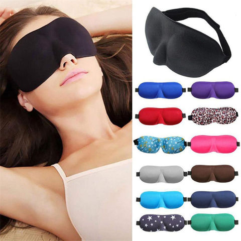 Silk Eye Sleep Mask Soft Sleeping Mask with Elastic Strap Blindfold Comfort  Eye Shade Cover for Kids Girl Women Men