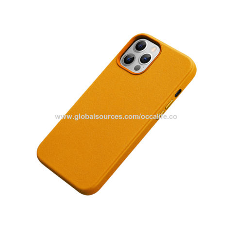 Comprar Funda Apple iPhone 14 Pro Max MagSafe Piel Naranja