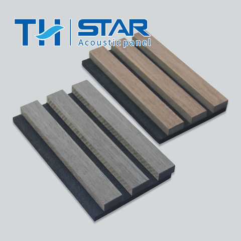 Fabrication d'Akupanel Panneau acoustique en bois Slat Wall Custom OEM spécial Heigth Largeur Lattes for sale at factory direct price