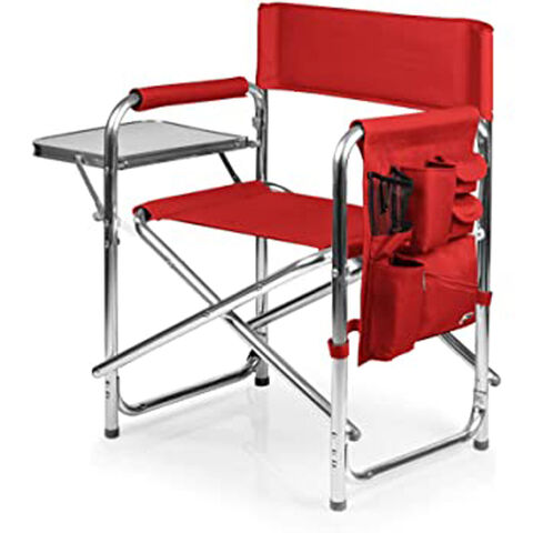 Sportstuhl mit Seitentisch - Strandstuhl - Campingstuhl für Erwachsene for sale at factory direct price