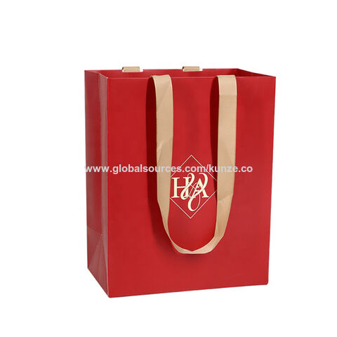 Min 500pc) 1-Color Small Shopping Bag – 300gsm Duplex Board