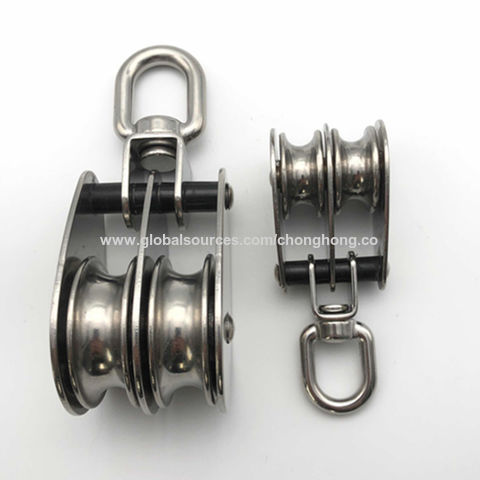 Stainless Steel 316 Pulley Durable Rotating Bearing Pulley Ship