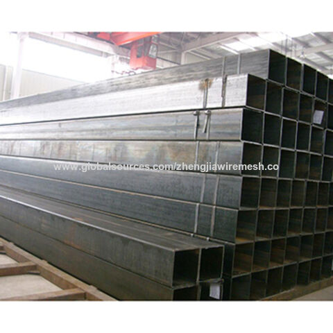 Tubo de Acero Dulce ERW Laminado en Caliente Negro Soldado Tubo Cuadrado - Fabricado en China