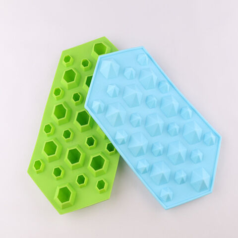 Buy Wholesale China Silicone Diamond Ice Cube Molds Silicone Ice Trays ...