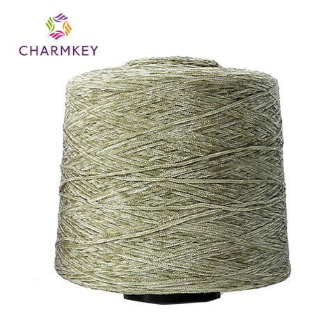 Buy Wholesale China Polyester Roving Crochet Yarn Chenille Yarn Chunky ...