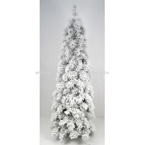 Árbol de Navidad gris, blanco, plateado. Simple organizado.