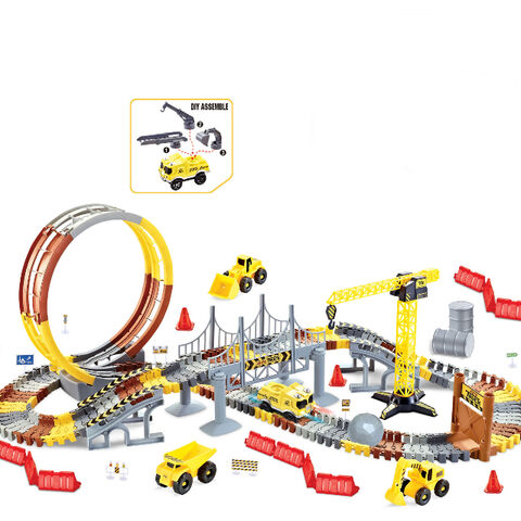 Contruction Raceway Buy Wholesale China Construction Race Tracks Toys 6 Pcs Construction ...