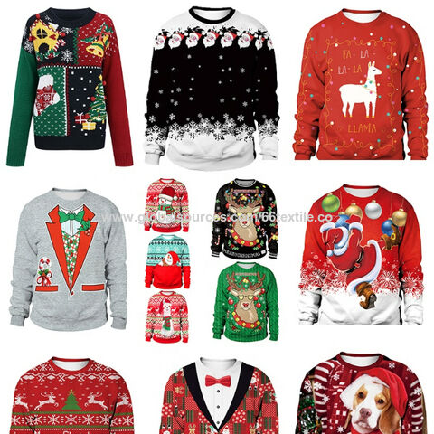 Buy Wholesale China Christmas Sweater,manufacturer With Led Lights ...