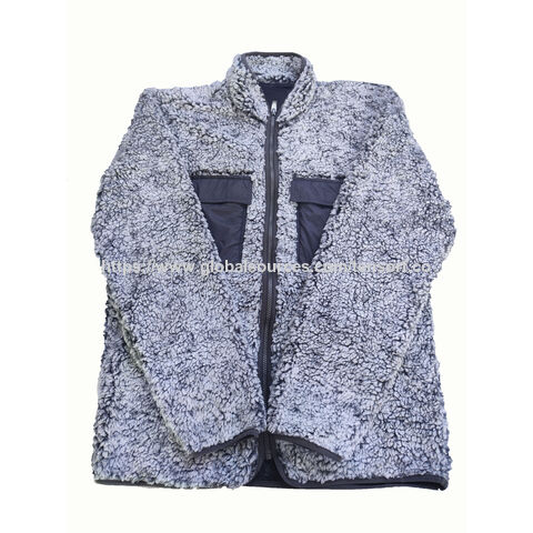Veste Sherpa Homme - Manteau Doublé Sherpa pour Homme