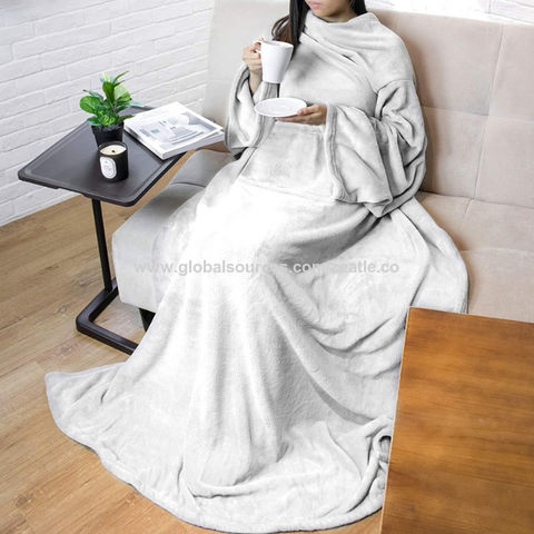 Manta Polar con Mangas, Manta Poncho, Manta de TV Suave y Cálida for sale at factory direct price