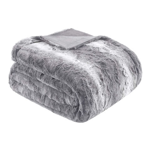 Buy Wholesale China Faux Fur Blankets Modern Cold Resistant Bed Blanket  Plush Animal Stripe Design & Faux Fur Blankets at USD  | Global Sources