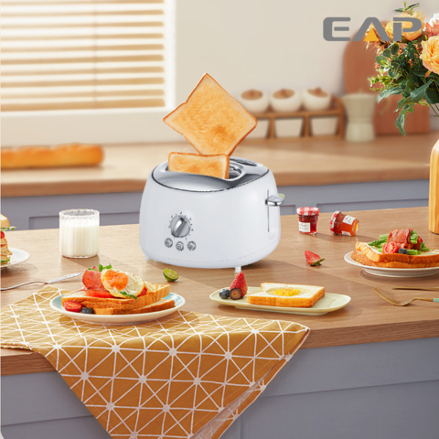 Compre Tostadora De Rebanadas Con Perilla Central Y Botones De