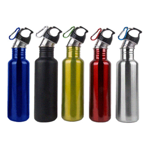 Buy Wholesale China Custom Logo Outdoor Water Bottle Single Wall ...