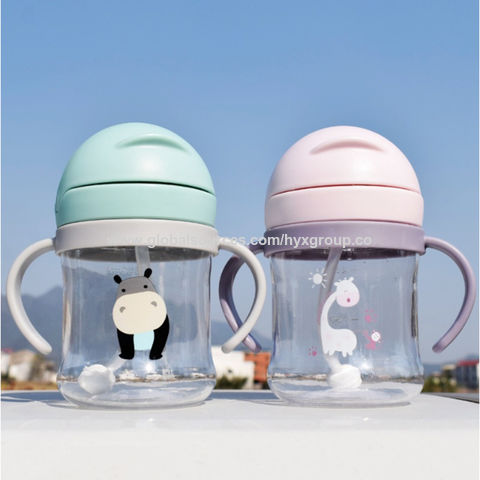 Tasse d'alimentation pour bébé 250/350ml avec paille: Biberon d'apprentissage, Tasse d'entraînement pour enfants for sale at factory direct price