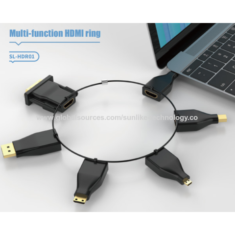 Buy Wholesale China Multi-function Hdmi Ring, Type C/ Hdmi C/ Hdmi D ...