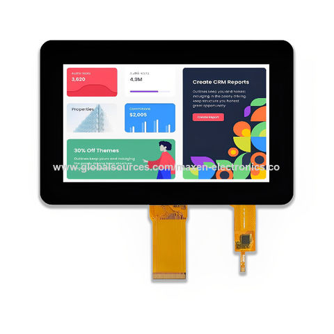 7 lcd touch screen panel factory supplier