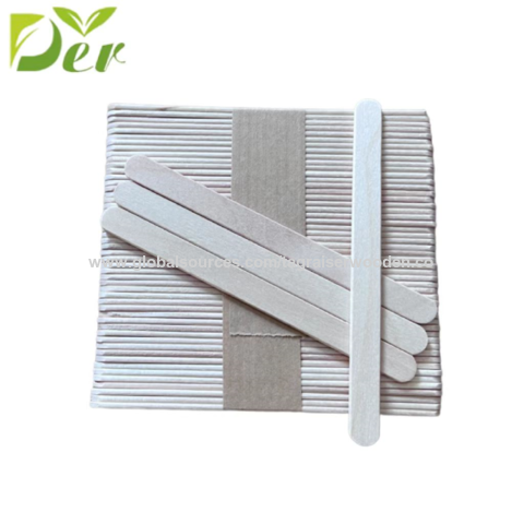 Sturdy Clean Healthy Natural Birchwood Bamboo Popsicle Sticks with Logo -  China Cheap Wooden Stick and Bamboo Popsicle Stick price
